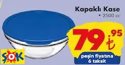PAŞABAHÇE KAPAKLI KASE • 2500 CC